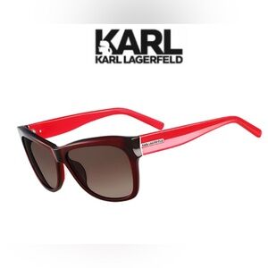 Karl Lagerfeld KL786S Sunglasses - Deep Wine